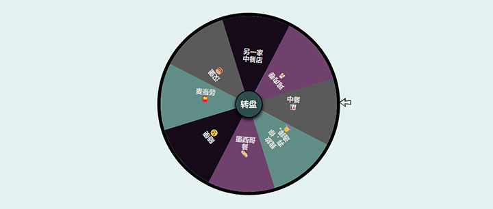 js+css3抽奖转盘旋转点餐代码