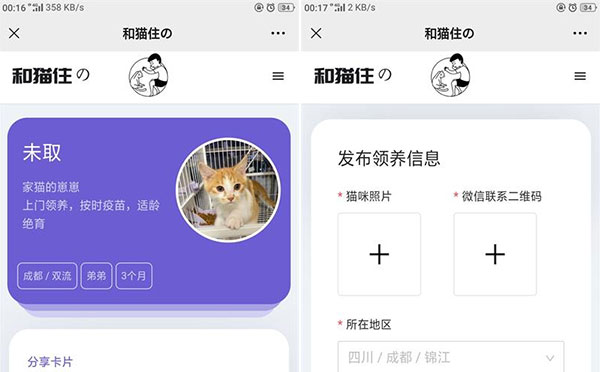 Thinkphp5内核流浪猫流浪狗宠物领养平台H5源码