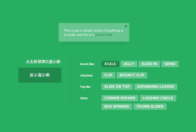 12个精美实用的html5消息提示框代码