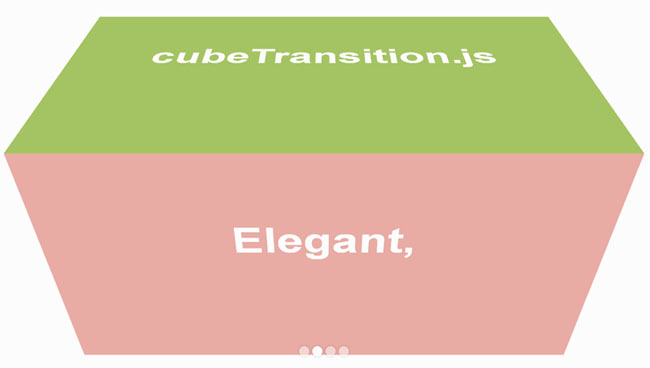 jQuery鼠标滚动全屏3D翻转动画切换代码