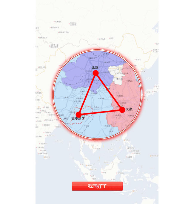 jQuery手机移动端地图连线手势解锁代码