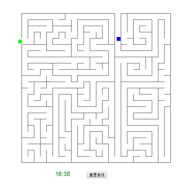 html5迷宫网页游戏代码