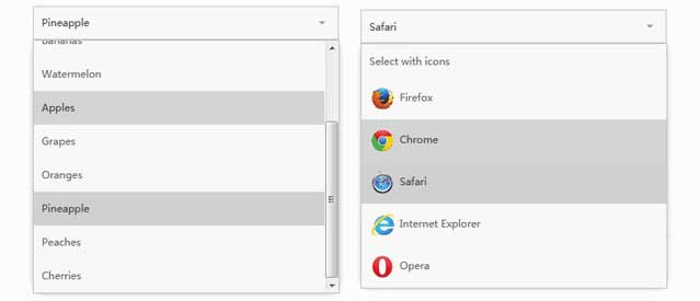 jQuery Selectric下拉框菜单选择插件