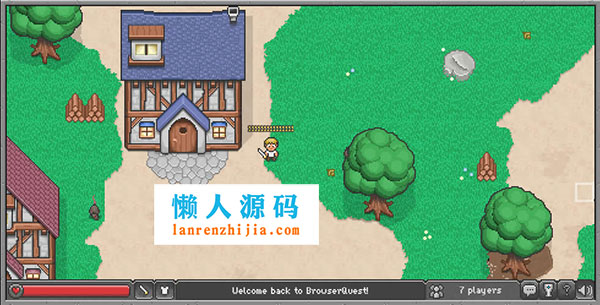 HTML5多人联机网游《BrowserQuest》源码下载 (node.js版本+php版本)