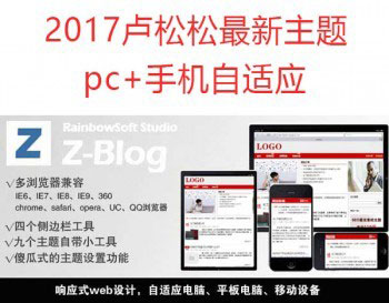 Z-BlogPHP主题模板_仿卢松松博客