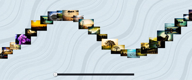 jquery+css3实现的波浪式图片查看插件
