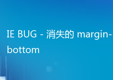 11.9 IE BUG - 消失的 margin-bottom